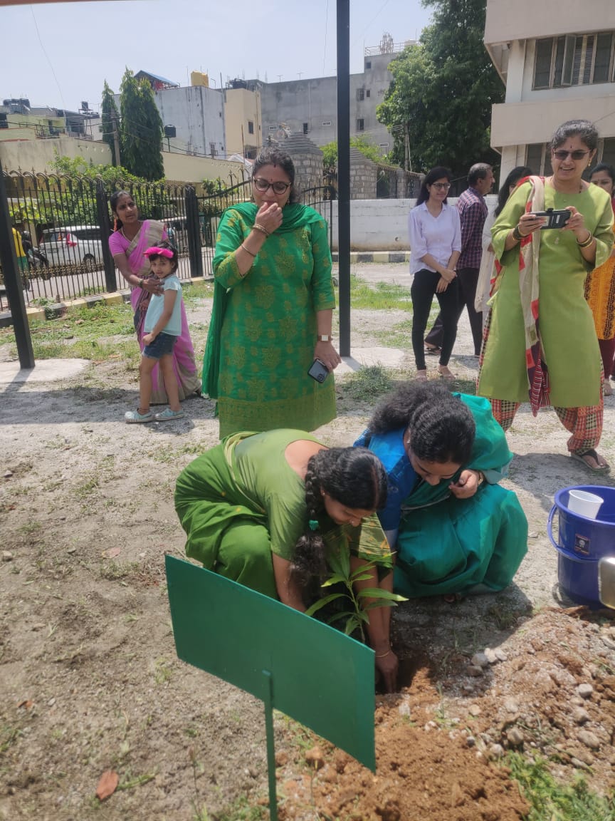  World Environment Day celebrations- Planting of saplings in RTC by Principal Director :