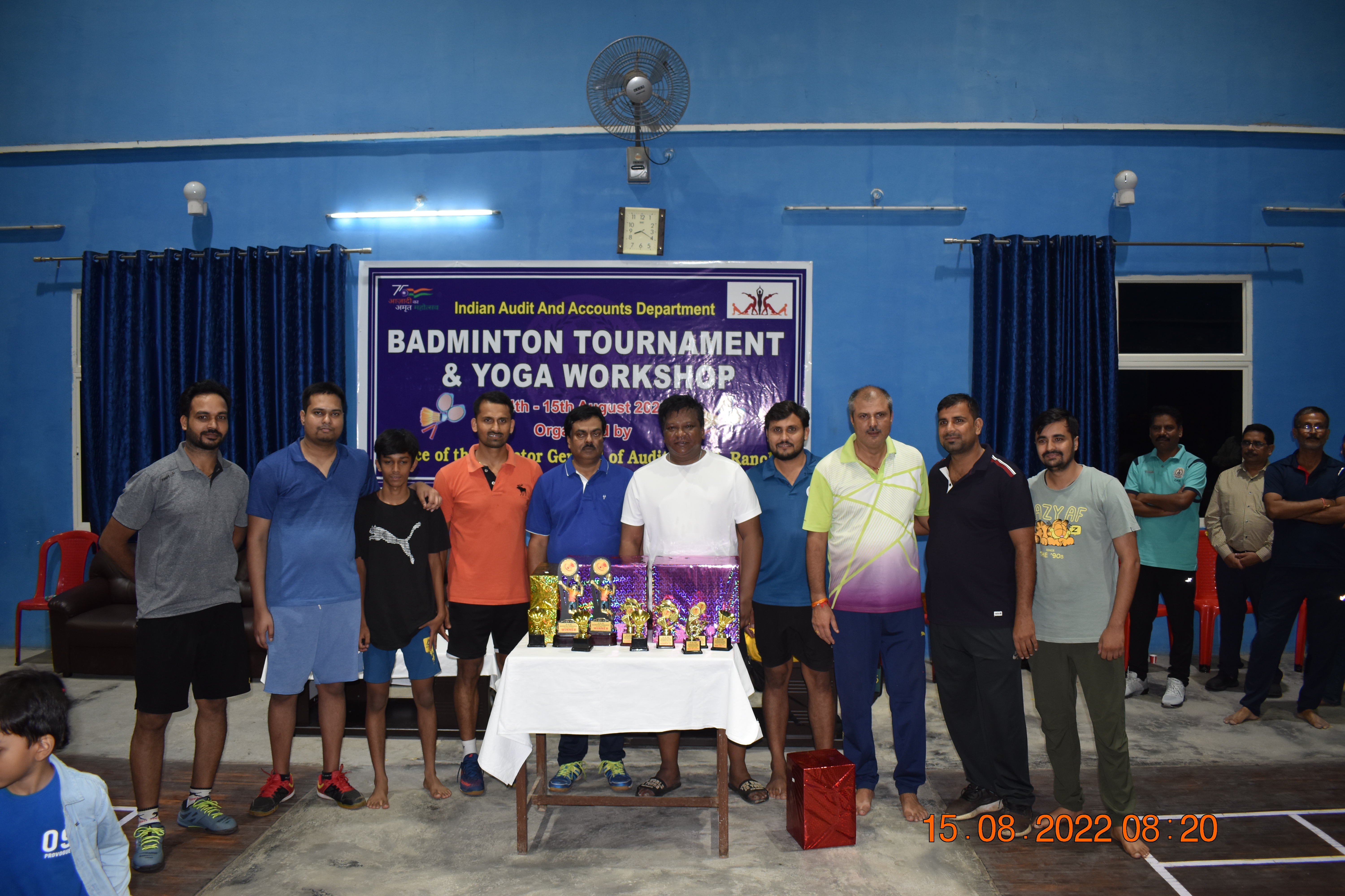 Badminton Tournament & Yoga Workshop