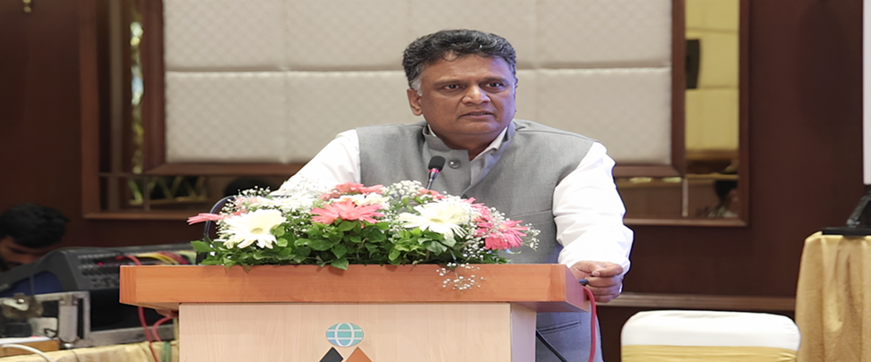 Shri K. Sanjay Murthy, Comptroller and Auditor General of India (C&AG) addresses the National Workshop on “Strengthening Financial Management in Urban Local Governments through National Municipal Accounts Manual (NMAM) 2.0”. The workshop was held to discuss the as-is status of adoption of NMAM 2004 and the way forward to bring a digital and contemporaneous NMAM 2.0.