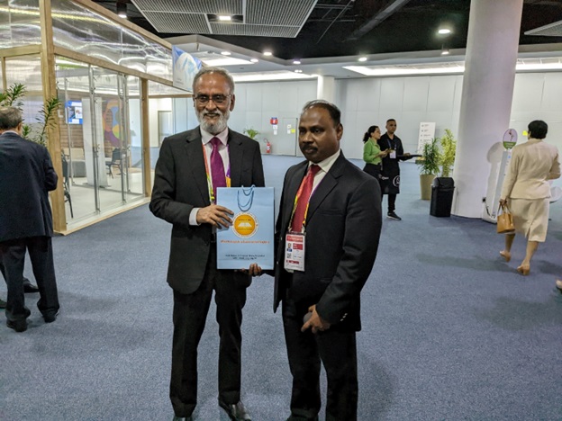 Bilateral meeting held between Mr. Girish Chandra Murmu, CAG of India and Mr. Mohammad Muslim Chowdhury, Comptroller and Auditor General of Bangladesh on  11th November 2022, in Brazil on the side lines of INCOSAI 2022.