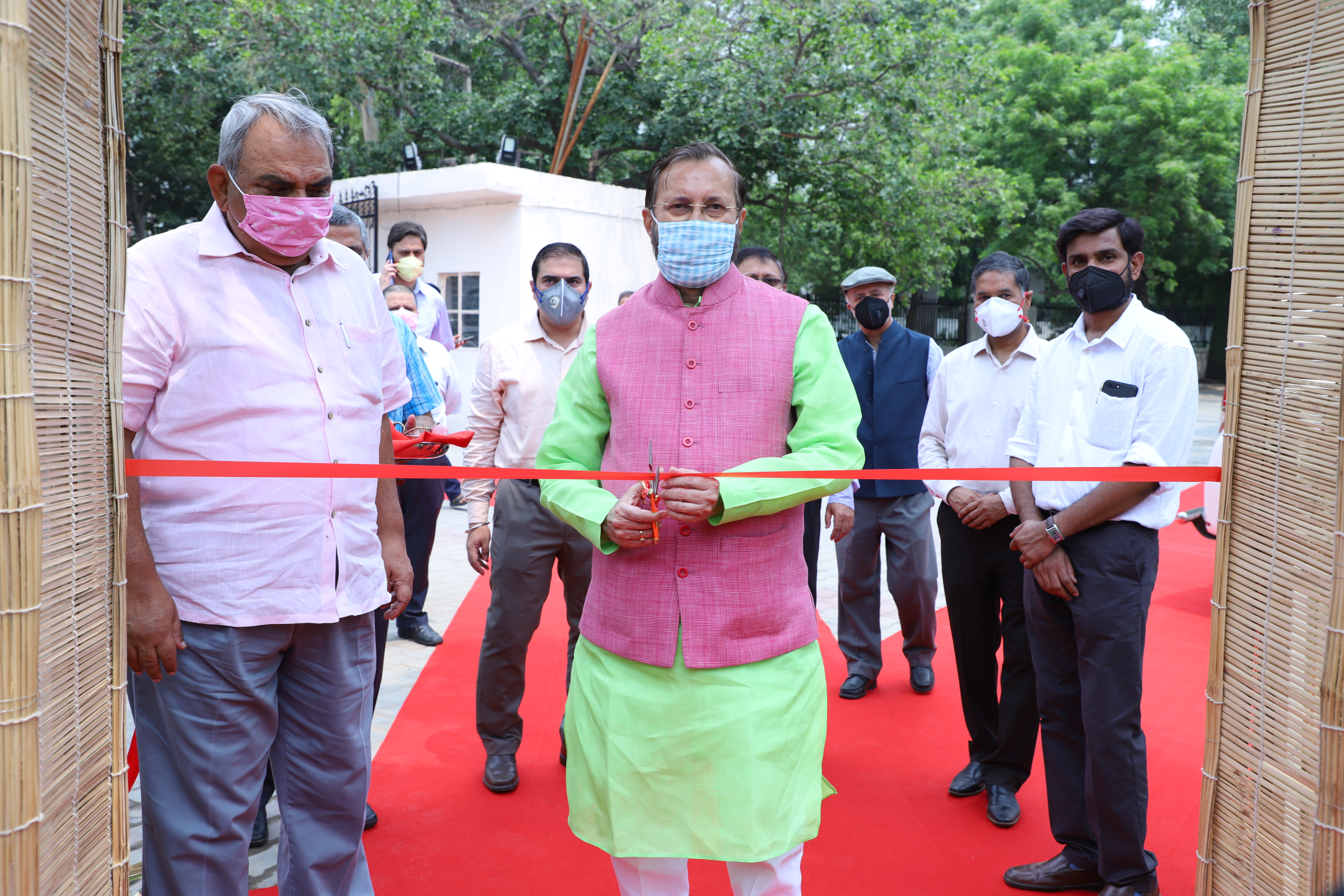 Urban forest - Inaugurated by Shri Prakash Javadekar, Minster of Environment and climate change in the presence of Shri Rajiv Mehrishi CAG of India on 2nd July 2020