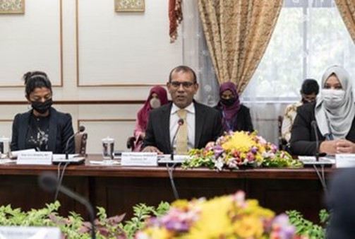 Meeting with the Speaker of the People’s Majlis on 25th October