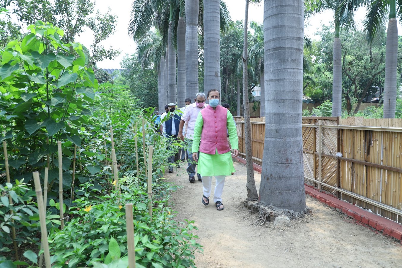 Urban forest - Inaugurated by Shri Prakash Javadekar, Minster of Environment and climate change in the presence of Shri Rajiv Mehrishi CAG of India on 2nd July 2020
